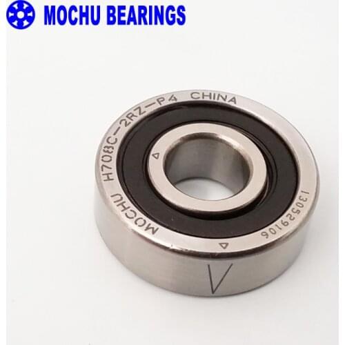 1pcs MOCHU H708C 2RZ P4 708C 8x22x7 708 Sealed Angular Contact Bearings Speed Spindle Bearings CNC ABEC-7