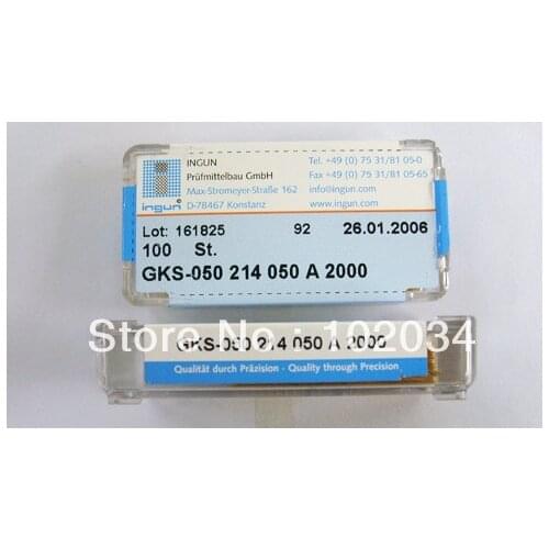 100PCS/LOT INGUN GKS050-214-050 GKS050-214 050 A 2000 Spring Test Probe Pogo Pin made in Taiwan