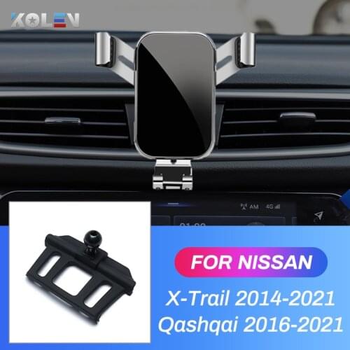 Car Mobile Phone Holder For Nissan X-Trail T32 Qashqai J11 2014-2021 Air Vent GPS Gravity Stand Special Mount Navigation Bracket