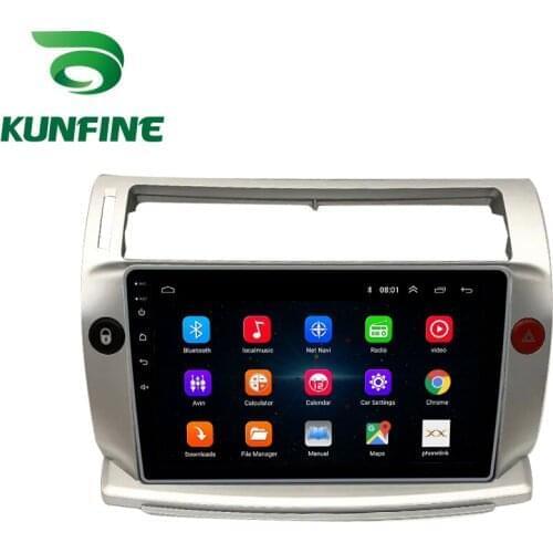 Car Radio For Citroen C-Quatre 2008-2011 Android 10.0 Octa Core Car DVD GPS Navigation Player Deckless Car Stereo Headunit