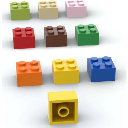 10PCS Building Blocks 3003 6223 35275 2x2 High-Tech Brick Assembles Particles DIY Assembly Part Education Toy For Children Gift