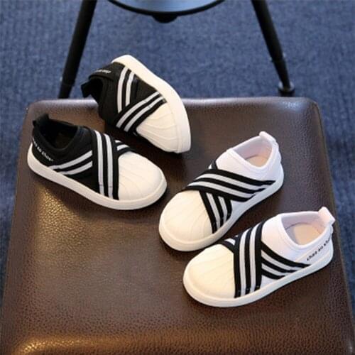 Children Shoes Sneakers Kids Boys Shoes Girls Shoes Kids Shoes For Girl Summer Elastic Design Sports Running Shoes Board Shoes