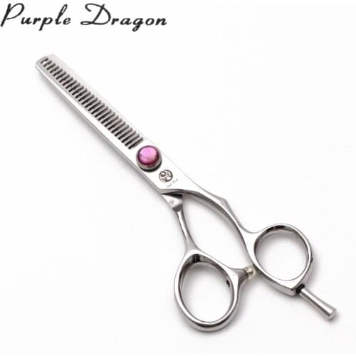 6" 440C Purple Dragon Cutting Scissors Thinninng Shears Salon Hair Scissors Barber Shop Professional Hairdressing Scissors Z9014