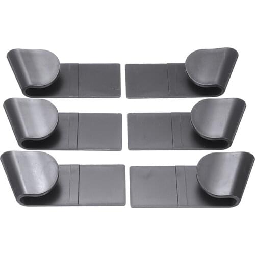 4/6pcs Pot Pan Lid Rack Clip Cooker Pot Cover Frame Stand Pot Lids Wall Hanging Portable Cooking Storage Kitchen Tool