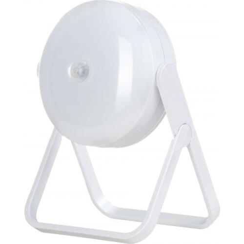 Portable Foldable Touch Dimming LED Night Light Reading Lantern Light Radio Lamp Child Kid Gift Round Induction Bedside Lamp