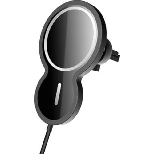 Smart Wireless Car Charger High Power Improve 200% Charge Speed Auto Attract By Magnet Fast Charging for Phone