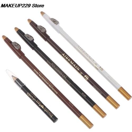 1PC Barber Pencil Edge Hairline Razor Trace Hair Beard Shape Accessories With Sharpener Hair Line Pen Haircut Makeup Hot