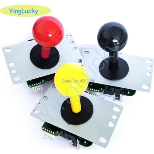 2 piezas copia SANWA joystick con Micro interruptor para máquina de juego de alta calidad de Color rojo rosa amarillo verde azul
