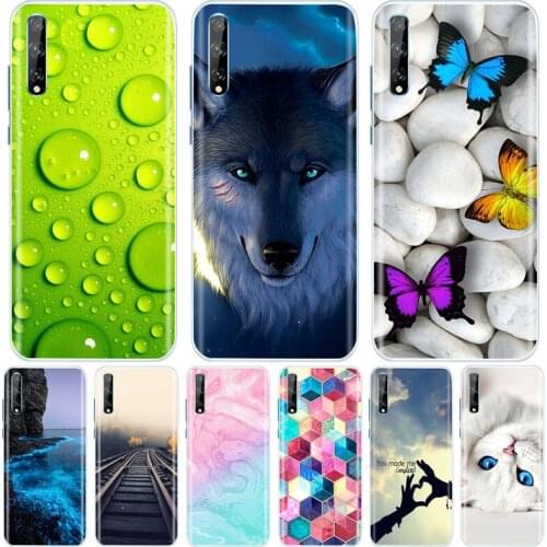 For Huawei Y8P Case Fashion Soft TPU Back Cover Phone Case For Huawei Y8P AQM-LX1 Case 6.3 inch Y 8P 2020 Fashion Fundas Coque