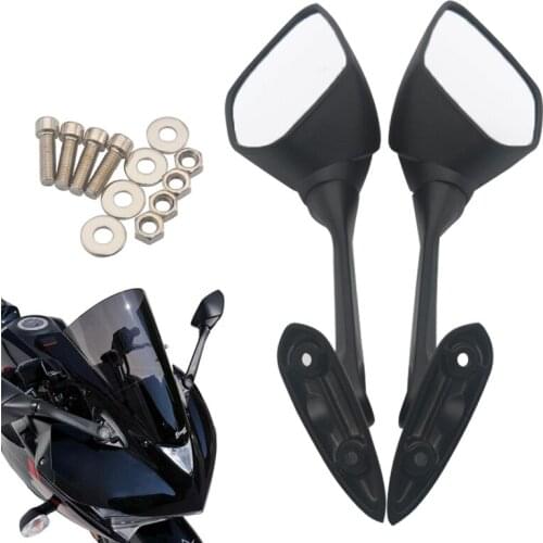 Black Motorcycle Rear View Mirrors Side Mirrors For Yamaha YZF R3 YZF R25 2013 2014 2015 2016 2017