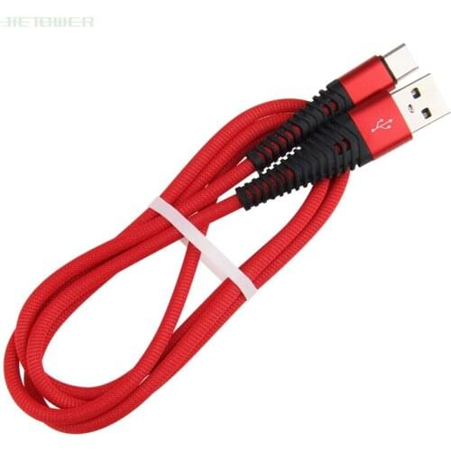 100pcs/lot USB Type C 1M Mermaid Braided Fast Charge Cable for Samsung Galaxy S8 S9 S10 Usb Typec Cable for Xiaomi Mi 9T Mi9T