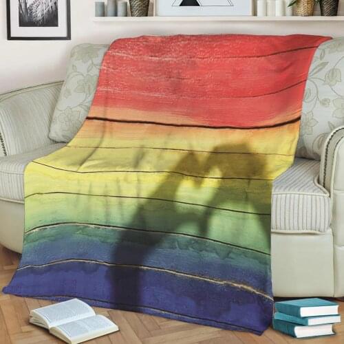 LGBT AMERICAN FLAG A BEDDING SET 3D Printed Shabal Blankets Are Soft Warm And Washable And Throw On The Sofa For