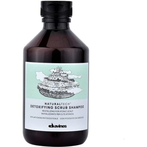 Naturaltech Detoxifying Scrub Shampoo 250 ml-unisex davines, scalp Shampoo