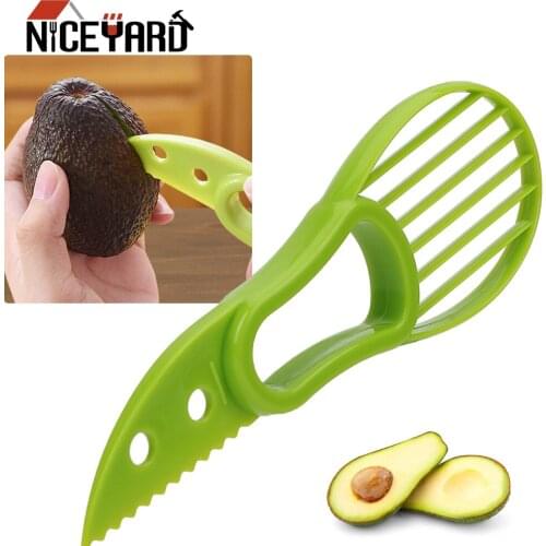 NICEYARD 3 in 1 Pulp Separator Avocado Slicer Kitchen Tools Gadgets Kitchen Accessories Fruit Cutter