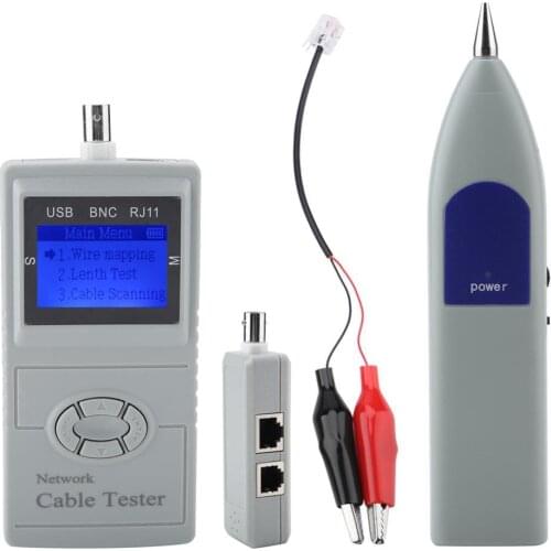 Original High Precision Telephone Wire Tracker Digital Cable Tester Handheld Telephone Wire Network Line Tracker