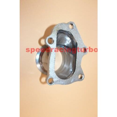 Fit Subaru TD04 5 Bolt Turbo Downpipe Flange to 3" V Band Conversion Adaptor