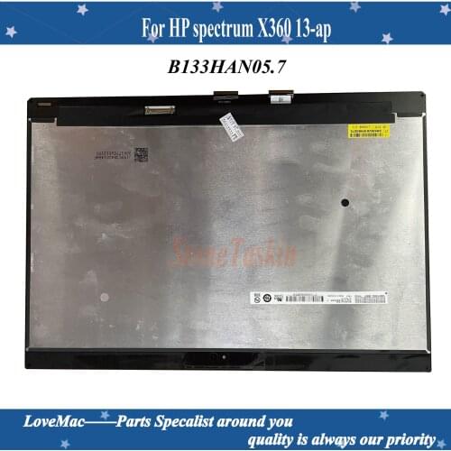 Suitable for HP spectrum X360 13-ap 0031tu 13.3 "FHD led touch screen panel installation 13-AP b133han05.7 b133zan02.7 Tested