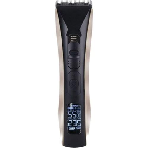 Professional Cut Hair Shaver Motor Changeable Cordless Led Display Electric Hair Clippers 911