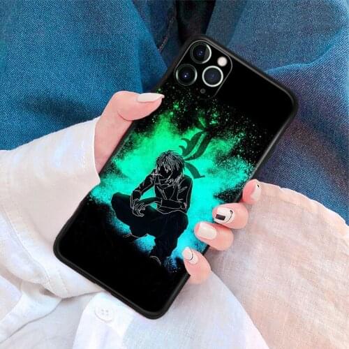 Lawliet L Death Note anime manga silicone Phone Case FOR iPhone Se 6 6s 7 8 Plus X Xr Xs 11 12 Mini Pro Max Glass Cover Shell