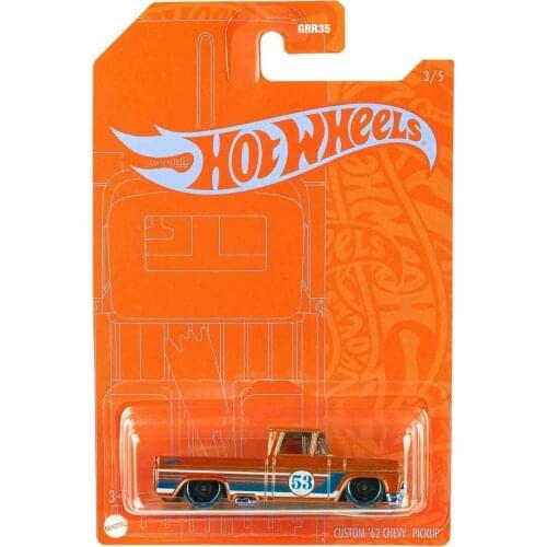 Hot Wheels Blue and Shiny Cars GRR35 - Custom '62 Chevy Pickup