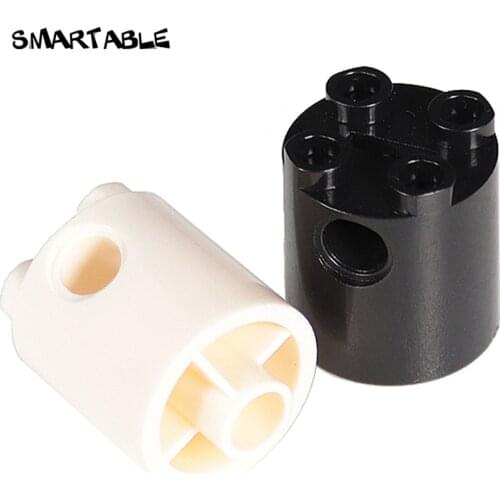 Smartable Brick 2x2x2 Round With Pin Hole Building Blocks MOC Parts Toys Compatible Major Brands 30361 City 30pcs/lot