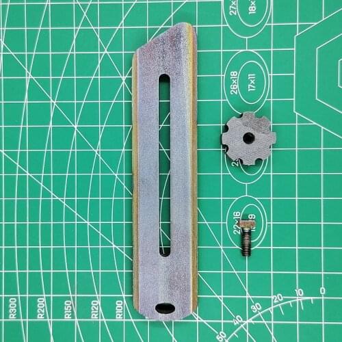 Titanium Alloy Utility Knife Push-Pull Knife Blade Holder Paper Cutter Knife Blade Holder without Blade for DIY Handle