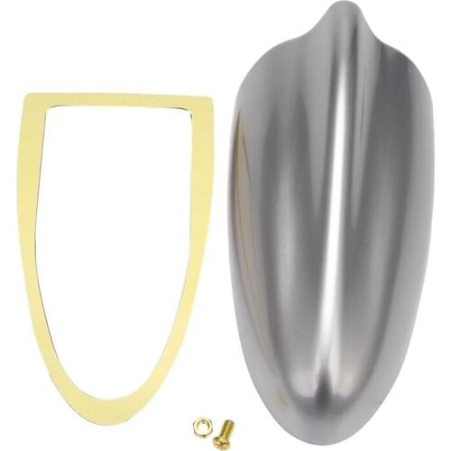 Universal Auto Shark Fin Antenna FM/AM Signal Enhancement Aerials Waterproof for All Cars Flat Streamlined Design