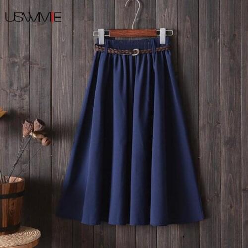 Женские юбки в складку USWMIE China At AliExpress