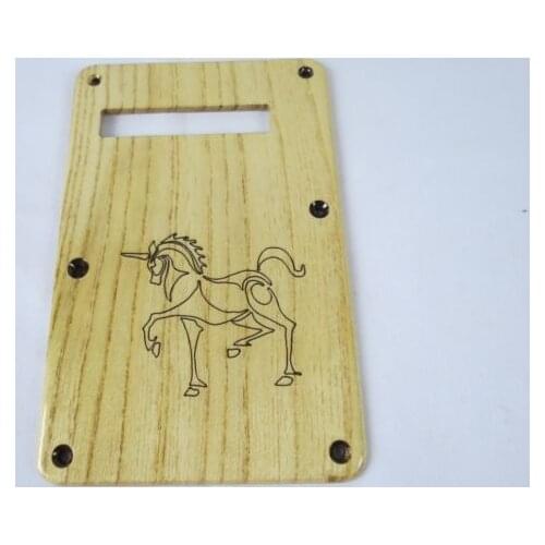 1PCS Hand-made solid ailanthus Guitar Tremolo Cover #2144