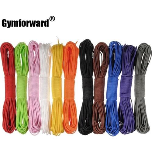 100FT 31 Meters 550LB Camp Cord Lanyard Rope Camping 7 Strand Climbing Survival Equipment Rope Outdoor Hiking Kit Nylon Ropes