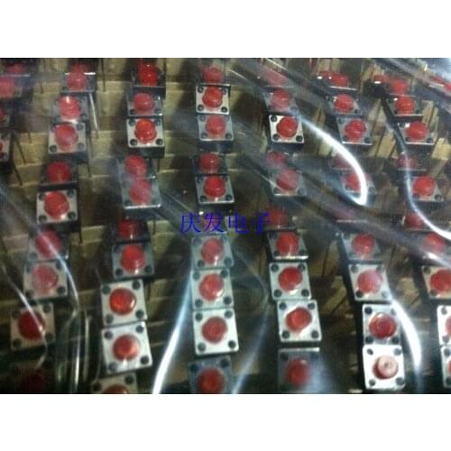 6*6*5mm two foot touch switch micro switch button switch middle 2 feet 6x6x5 copper feet