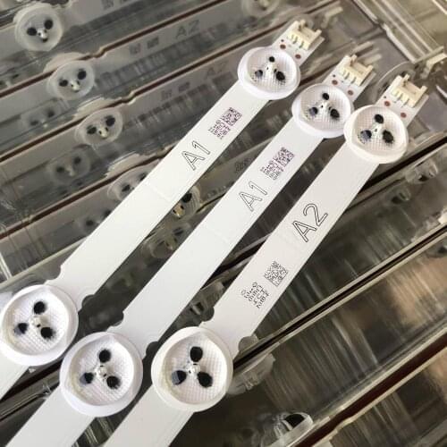 630mm LED Strips for LG 32'' ROW2.1 Rev 0.9 A1/A2-Type 6916L-1204A 6916L-1205A 6916L-1295A 6916L-1296A 32LA621V 32LN540U 32LN575