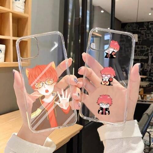 707 Mystic Messenger Anime Phone Case Transparent soft For iphone 5 5s 5c se 6 6s 7 8 11 12 plus mini x xs xr pro max