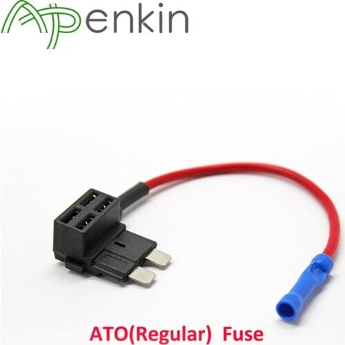 12V Car Add A Circuit Fuse TAP Adapter Fuse Holder For Car Camera Hardwire kit With 2 Free fuses (2 Pack)