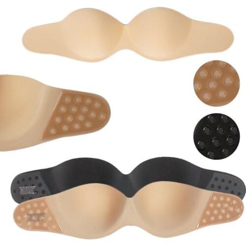 One-piece Tube Top, Seamless Sexy Gathering Underwear Bra, Thin Wedding Dress, Comfortable, Breathable, Invisible Breast Patch