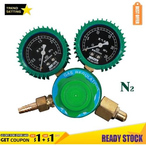 FGHGF Nitrogen Regulator Shockproof Pressure Reducer Tire Inflatable Meter Used For Welding And Cutting Tools Accessories