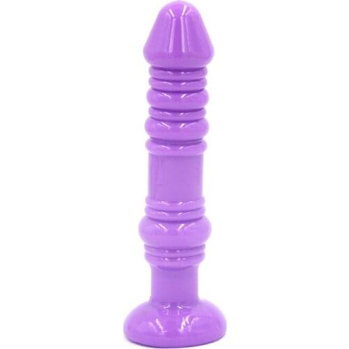 Candy Color Anal Plug Dildo Butt Plug Stimu lator Sex Toys for Women Men Jelly Dildo Prostate Massage beads G-spot Massage Adult