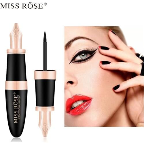 Make-up is not easy to smudge, waterproof, long-lasting, natural and not easy to decolor liquid eyeliner, liquid eyeliner