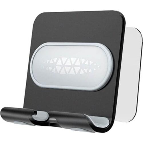 Wall Phone Rack Bathroom Phone Rack Bedside Drill-Free Rack Universal Mobile Phone Accessories Cellphone Grip Holder Stand