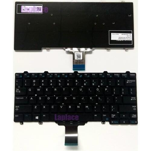 New Genuine US keyboard for Dell Latitude E5250 E5270 E7250 E7270 3150 3160 DLM14P63US6698 DP/N:0MJ8HY