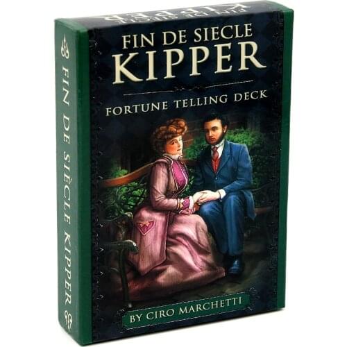 FIN DE SIÈCLE SIECLE KIPPER Fortune Telling 39 Cards Deck Oracle Cards Deck Ciro Marchetti Esoteric Game New Ciro Marchetti
