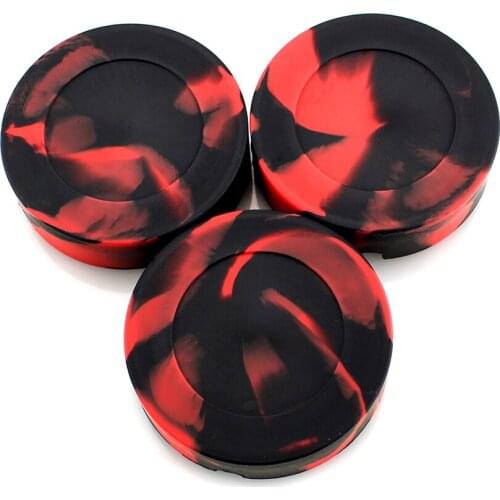 Silicone Ashtray Rubber High Temperature Resistant Round Camouflage Fluorescent Ashtray for Indoor Outdoor ALI88