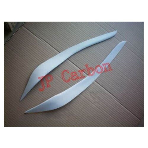 Fiberglass Headlight Eyebrows Eyelids Covers for 1999-2001 Nissan 200sx S15 Silvia Type B