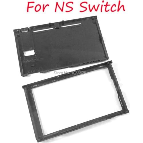 Original Replacement Black Hard Housing Shell Case Part for Switch NS NX Console Front Back Faceplate For Nintendo Switch