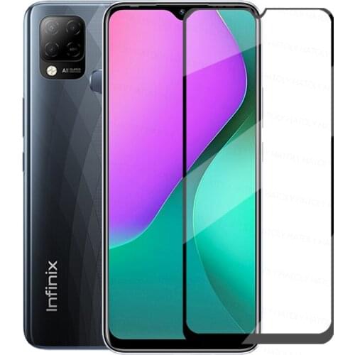 9H Screen Protector Glass For Infinix Hot 10T Glass For Infinix Hot 10T Tempered Glass Protective Phone Film For Infinix Hot 10T