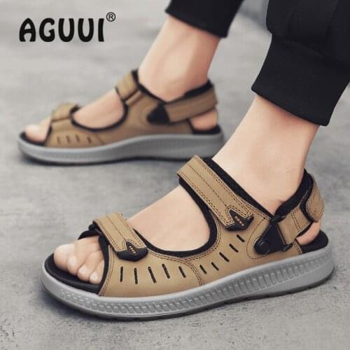 Мужские сандали AGUUI China At AliExpress