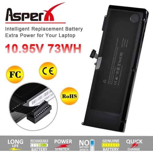 AsperX 10.95V A1321 Laptop Battery for Apple MacBook Pro 15" A1286 MB985CH/A MC118J/A MB986J/A MC118ZP/A MC118CH/A