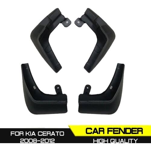 Car Front Rear Car Mudguards Fender Flare Mud Guard Flap Anti Splash Mudflap for KIA CERATO 2008 2009 2010 2011 2012