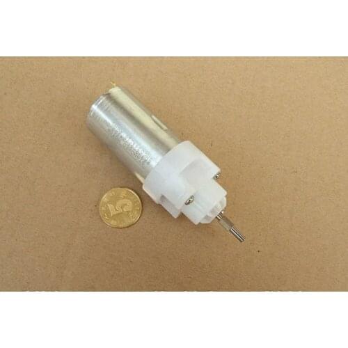 DC:gear motor/Plastic gear/DC12V/ 2700r/high speed/big torque lzx