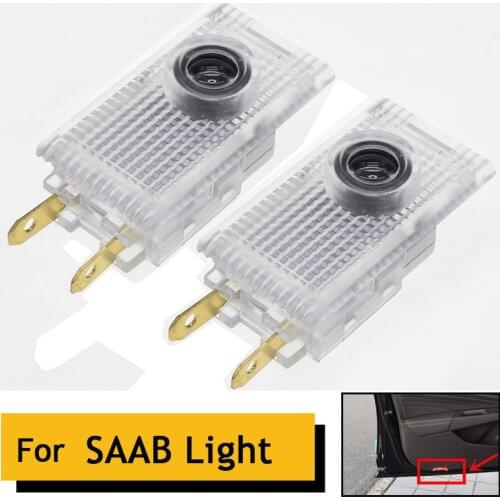 Projecteur de Logo de bienvenue pour porte de voiture, accessoires pour Saab 9-3 93 2003 2009 2010 2011 9-5 95 2012 1998 2011